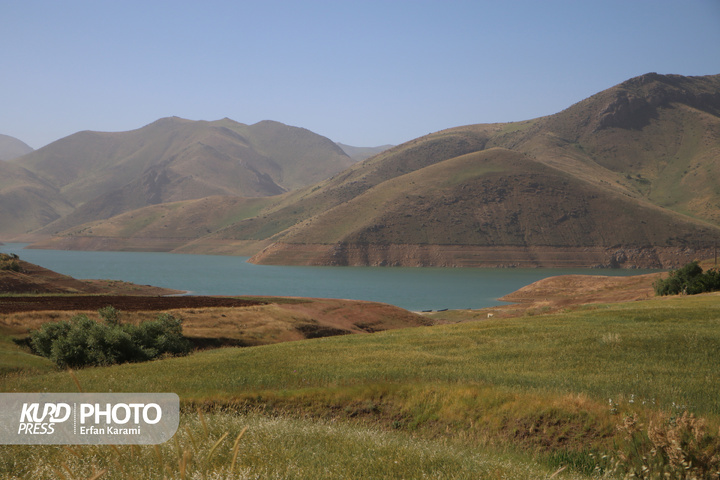 حال ناخوش سد گاوشان / عکاس : عرفان کرمی