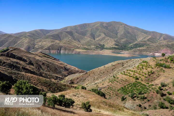 حال ناخوش سد گاوشان / عکاس : عرفان کرمی