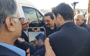 وزیر صنعت، معدن و تجارت وارد استان کردستان شد
