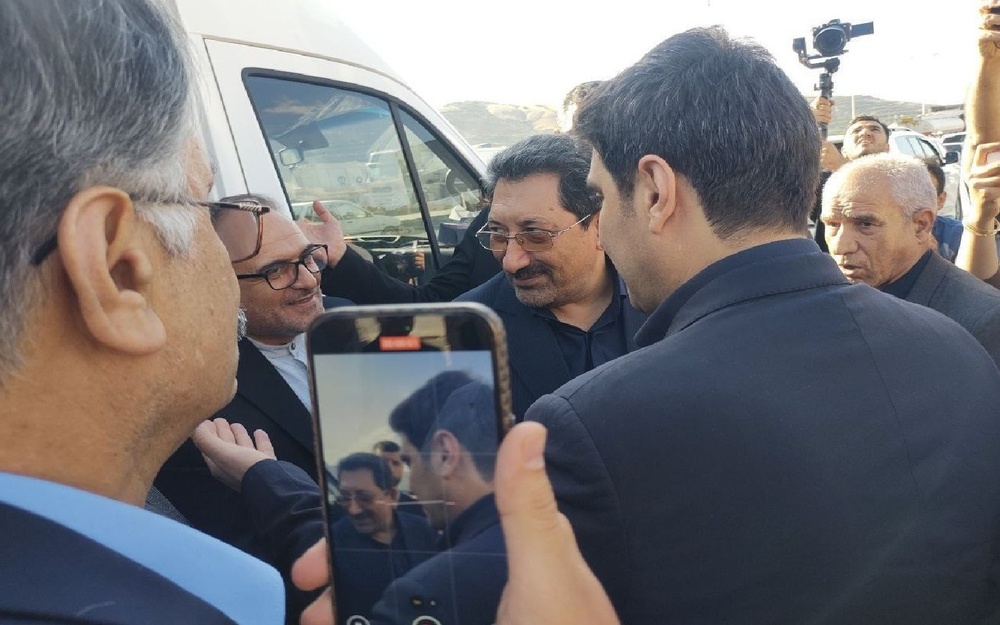 وزیر صنعت، معدن و تجارت وارد استان کردستان شد