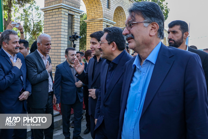 روز اول سفر وزیر صمت به کردستان / عکاس : عرفان کرمی