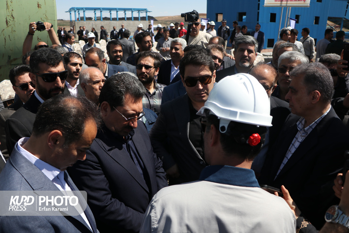 روز دوم سفر وزیر صمت به کردستان / عکاس : عرفان کرمی