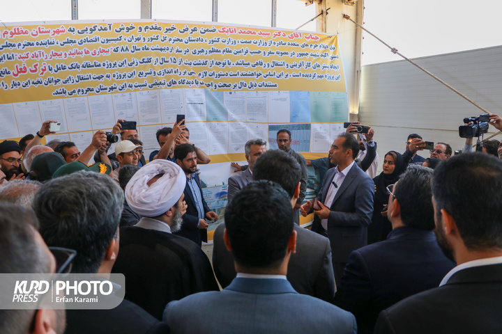روز دوم سفر وزیر صمت به کردستان / عکاس : عرفان کرمی