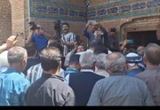 تجمع اعتراضی مردم سنندج در پی جنایت رژیم صهیونیستی