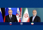 گفتگوی تلفنی پوتین و پزشکیان/ پوتین: تجاوزات رژیم صهیونیستی نقض آشکار قواعد بین‌المللی