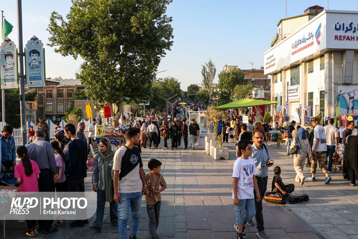 زندگی در سنندج با آرامش جریان دارد / عکاس : عرفان کرمی