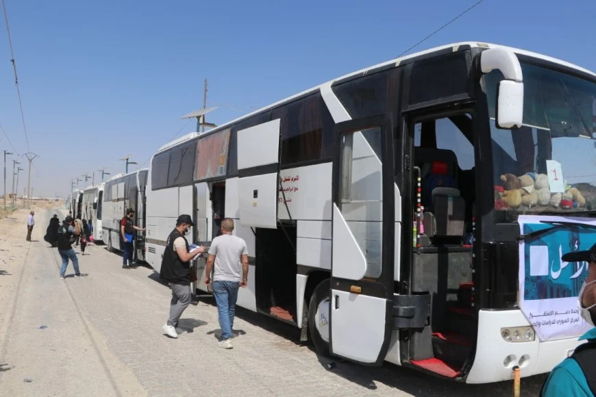 در چارچوب بازگشت داوطلبانه، ۱۷۸ پناهجو از اردوگاه هول عازم حلب شدند