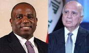 اعتراض وزیر خارجه عراق به نقض حریم هوایی توسط اسرائیل در گفت‌وگو با همتای انگلیسی‌اش