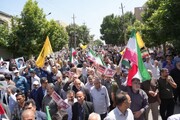 Iranians hold massive solidarity demonstrations across the country
