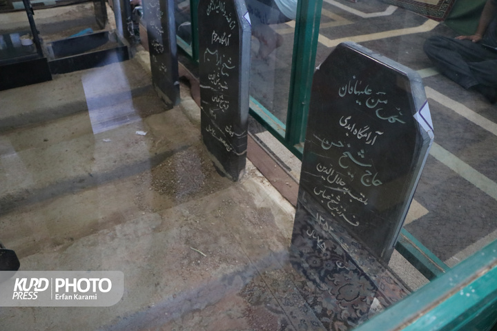 مقبره شیخ عباس کومایین / عکاس : عرفان کرمی