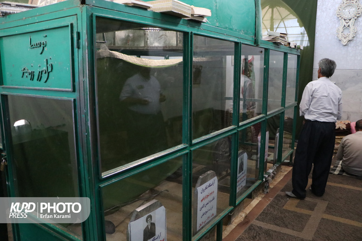 مقبره شیخ عباس کومایین / عکاس : عرفان کرمی