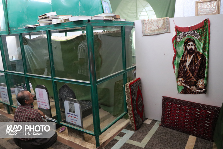 مقبره شیخ عباس کومایین / عکاس : عرفان کرمی