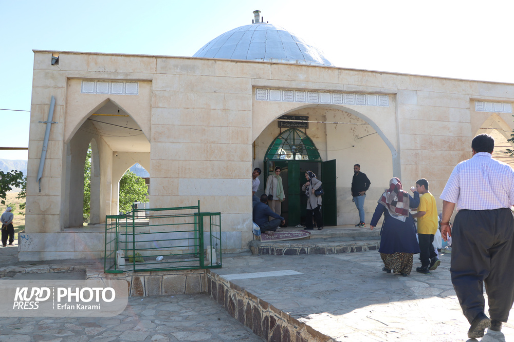 مقبره شیخ عباس کومایین / عکاس : عرفان کرمی