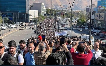 تأکید معلمان بر برپایی تجمع اعتراضی علیرغم هشدار شورای امنیت سلیمانیه