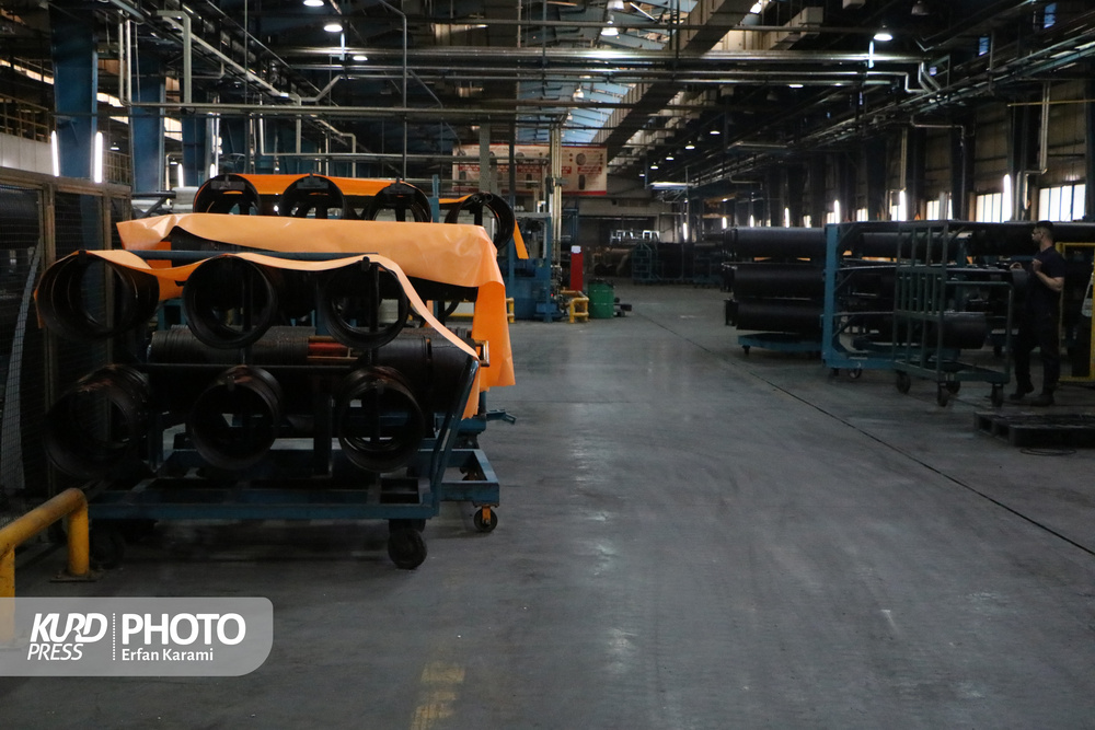 لاستیک بارز کردستان ، پیشرو در توسعه صنعت کردستان / عکاس : عرفان کرمی
