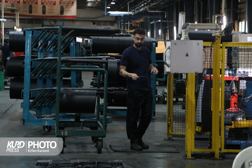 لاستیک بارز کردستان ، پیشرو در توسعه صنعت کردستان / عکاس : عرفان کرمی