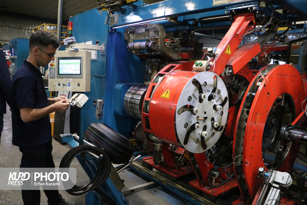 لاستیک بارز کردستان ، پیشرو در توسعه صنعت کردستان / عکاس : عرفان کرمی