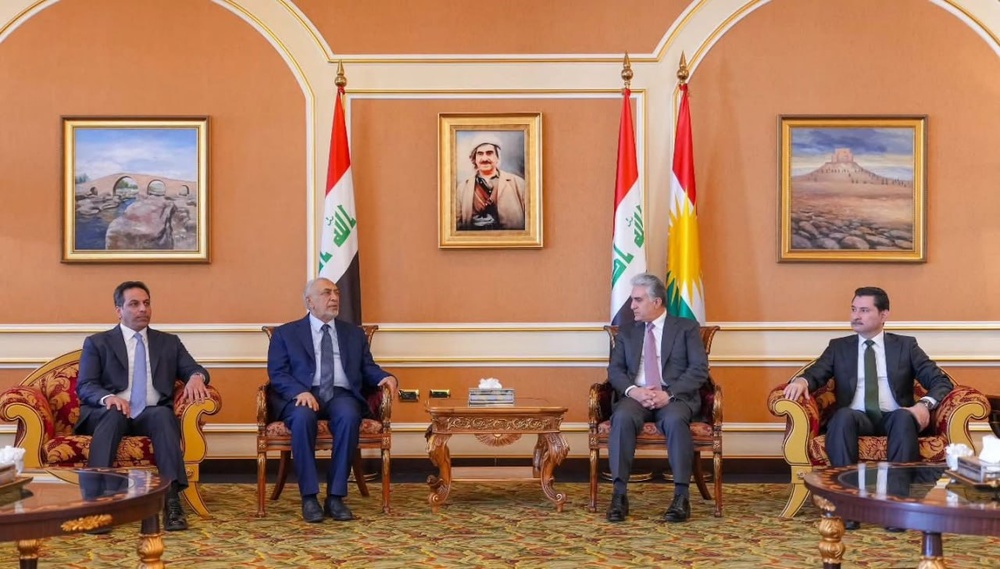 رئیس پارلمان عراق وارد اربیل شد