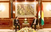 تاکید الاعرجی و بارزانی بر اجرای توافق امنیتی عراق و ایران در خصوص کنترل مرزها