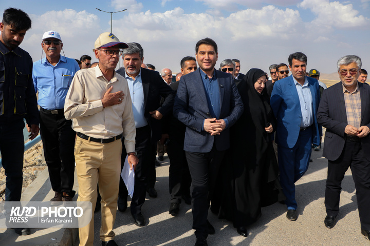 سفر نیمروزی استاندار به دهگلان / عکاس : عرفان کرمی