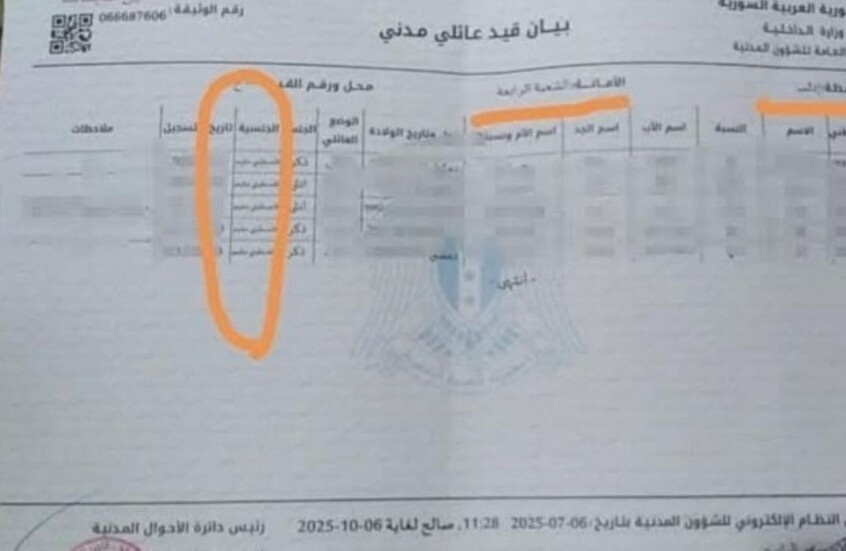 فلسطینیهای مقیم سوریه از این پس شهروند بیگانه تلقی میشوند