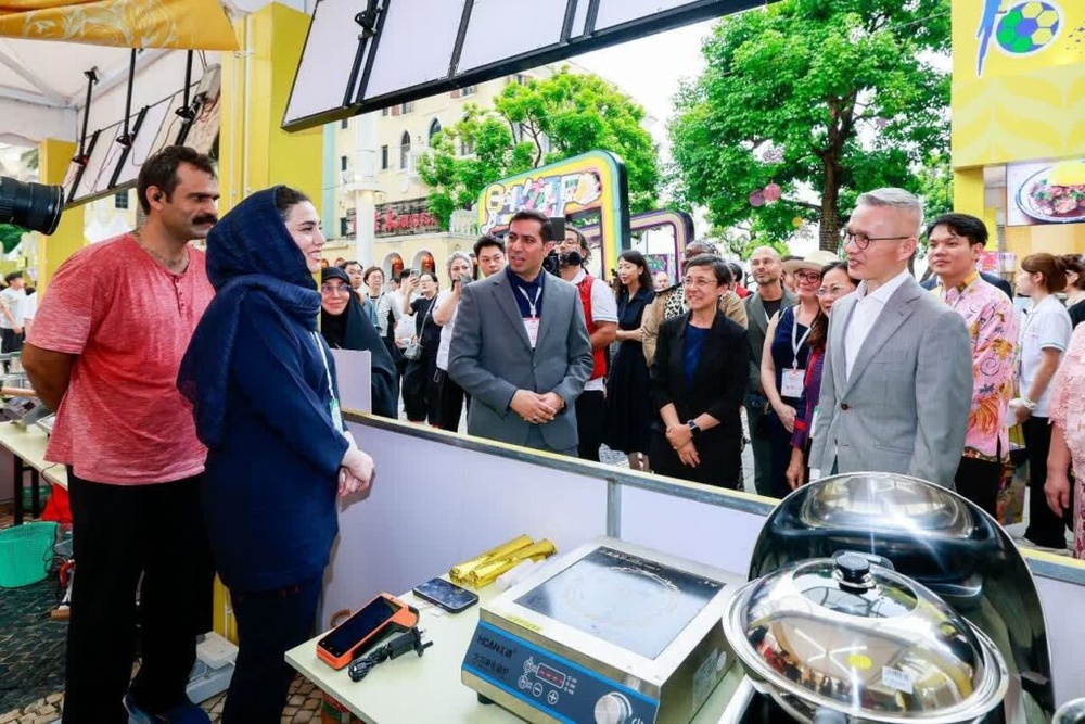 حضور تیم جهانشهر خلاق خوراک کرمانشاه در جشنواره بینالمللی چین