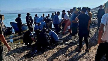 کشف جسد جوانان غرق شده در ارس پس از ٣ روز جست و جو