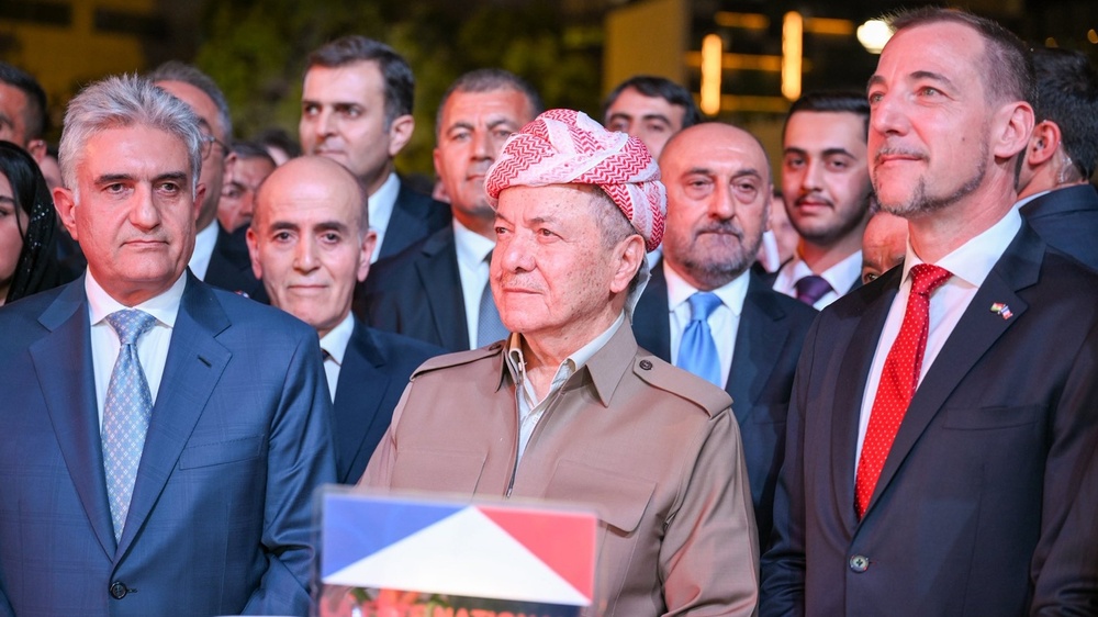 مەسعوود بارزانی لە ڕێوڕەسمی ڕۆژی نیشتمانی فەرەنسا بەشداریی کرد