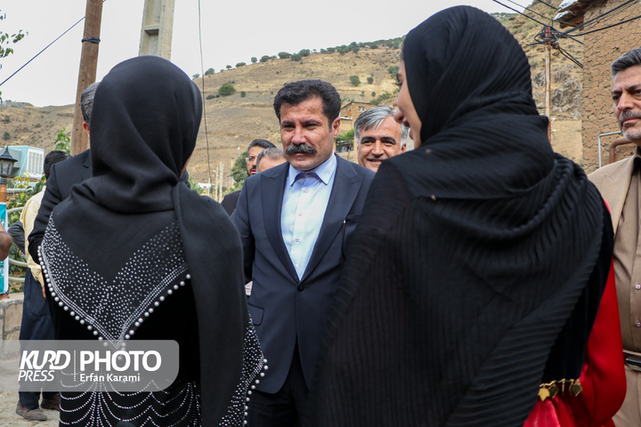 روز اول سفر معاون توسعه روستایی و مناطق محروم رئیس جمهور به کردستان