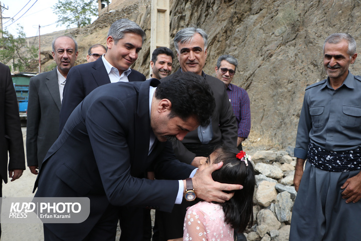 روز اول سفر معاون توسعه روستایی و مناطق محروم رئیس جمهور به کردستان