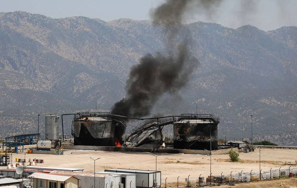 ادامه حملات پهپادی به تأسیسات نفتی اقلیم کردستان