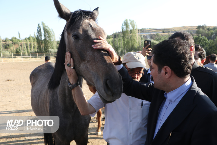 دومین روز سفر معاون توسعه روستایی و مناطق محروم رئیس جمهور به کردستان / عکاس : عرفان کرمی