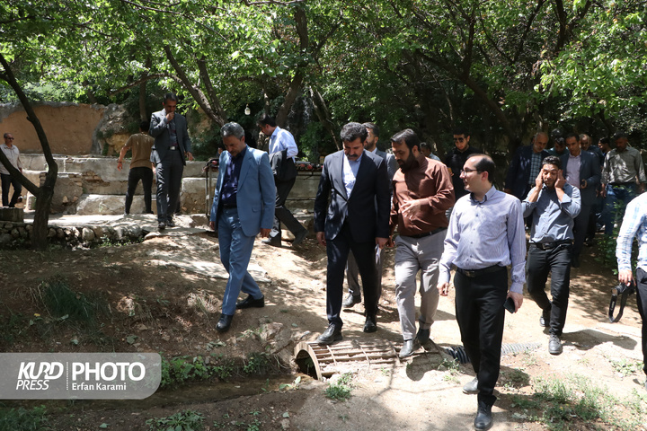 دومین روز سفر معاون توسعه روستایی و مناطق محروم رئیس جمهور به کردستان / عکاس : عرفان کرمی