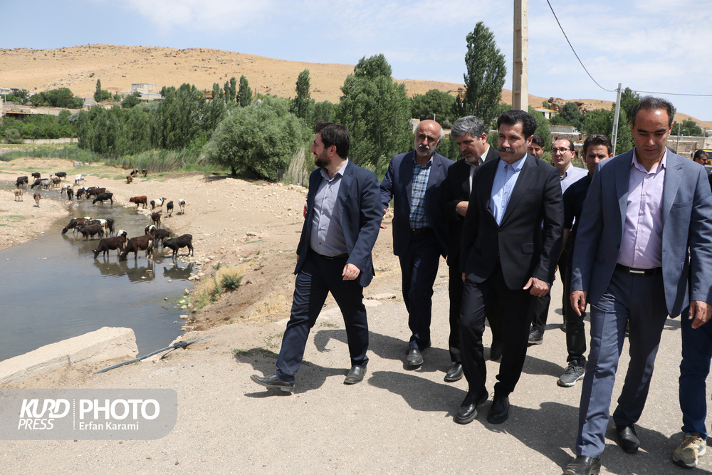 دومین روز سفر معاون توسعه روستایی و مناطق محروم رئیس جمهور به کردستان / عکاس : عرفان کرمی
