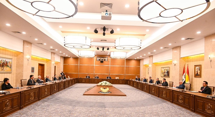 پێشهاتەکانی ئەم دواییەی هەرێمی کوردستان لە کۆبوونەوەی ئەنجومەنی وەزیراندا تاوتوێ کرا