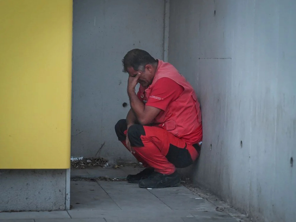 فاجعه در اسکیشهر؛ ۱۰ نیروی امدادی زنده زنده در آتش سوختند