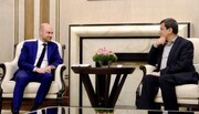 دیدار وزیر امور خارجه فرانسه با مظلوم کوبانی در پاریس