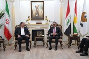 دیدار استاندار آذربایجان‌غربی با استاندار اربیل اقلیم کردستان
