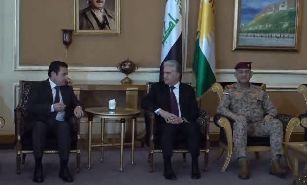 قاسم اعرجی برای تحقیق درباره حملات پهپادی وارد اربیل شد