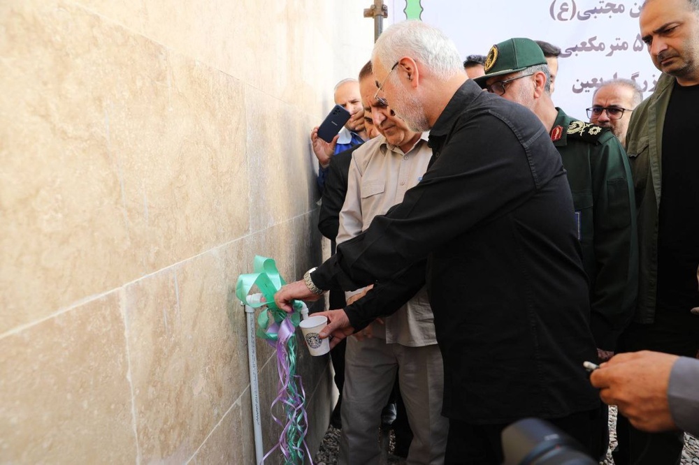 افتتاح ۳ پروژه آبرسانی ویژه اربعین در ایلام با حضور وزیر کشور