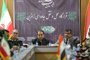 مرز مهران - زرباطیه مقام اول تردد زائران اربعین در عراق را دارد