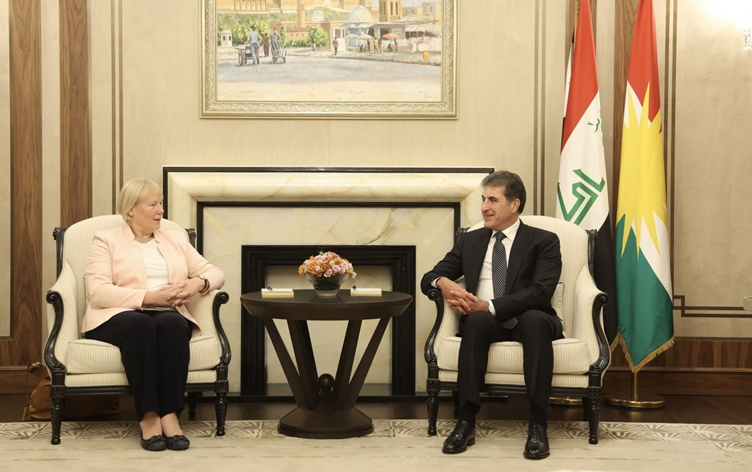 تأکید نچیروان بارزانی و سفیر آلمان بر گسترش روابط دوجانبه