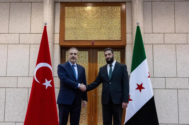 دیدار احتمالی هاکان فیدان با احمد الشرع در دمشق