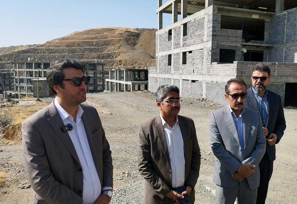 گزارش تور خبری بازدید از پروژه های نهضت ملی مسکن و راهسازی گردنه صلوات آباد سنندج