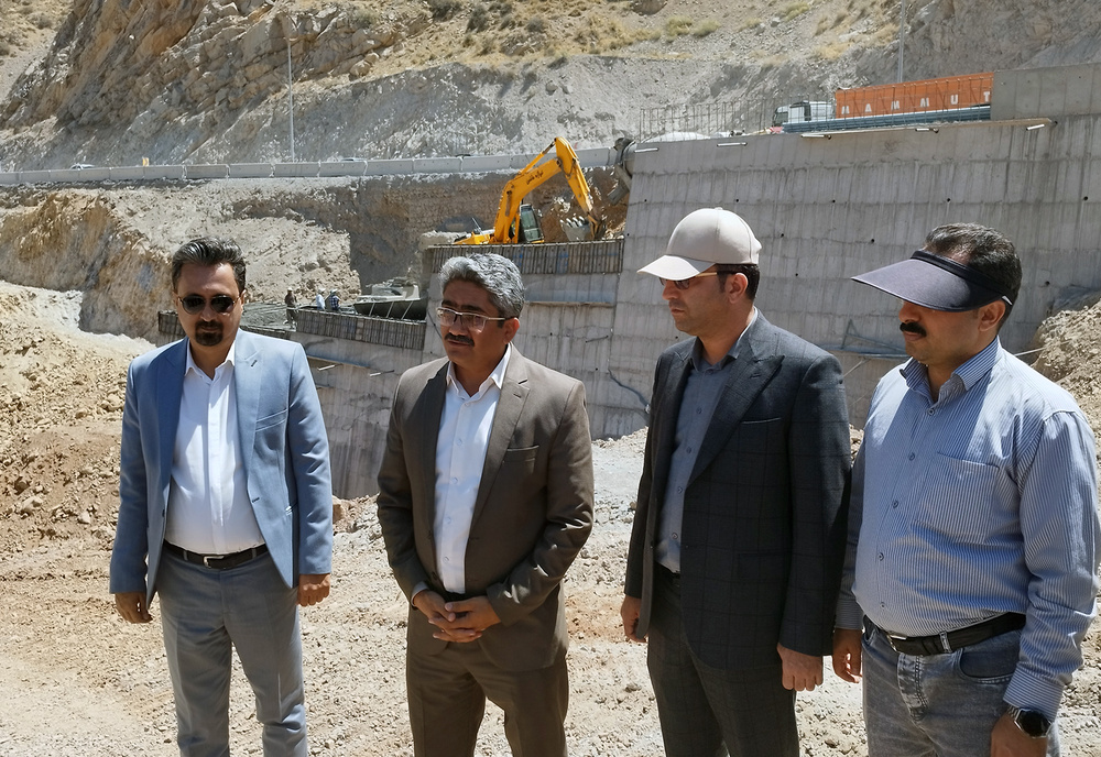 گزارش تور خبری بازدید از پروژه های نهضت ملی مسکن و راهسازی گردنه صلوات آباد سنندج