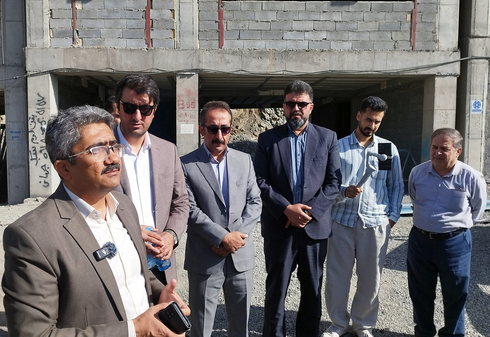 گزارش تور خبری بازدید از پروژه های نهضت ملی مسکن و راهسازی گردنه صلوات آباد سنندج