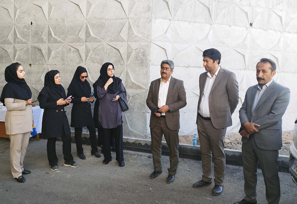 گزارش تور خبری بازدید از پروژه های نهضت ملی مسکن و راهسازی گردنه صلوات آباد سنندج