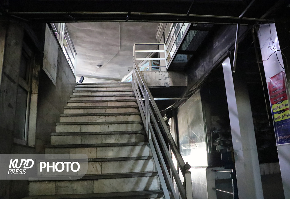 از شعله های بامداد تا دغدغه های بی پایان کاسبان پاساژ آشنا سنندج