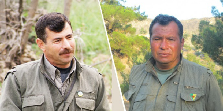 برگزاری آیین یادبود برای سه فرمانده ارشد PKK در ماردین