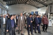 طرح توسعه شرکت زرین تاج غرب در کرمانشاه افتتاح شد